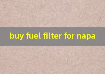 buy fuel filter for napa